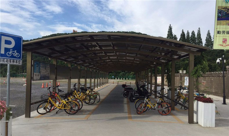 【八里河景區(qū)】免費測量設(shè)計（n字形車棚）
