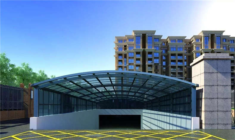 地下車庫出入口雨棚，你真的只想做玻璃雨棚嗎？