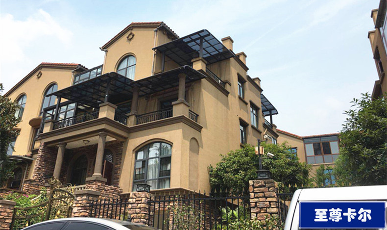 鋁合金雨棚與玻璃雨棚的區別在哪