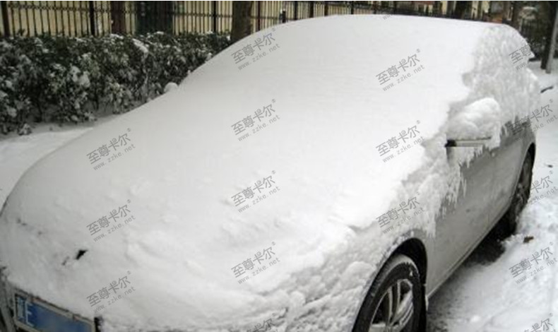 大雪來臨沒裝車棚的抓緊了，讓愛車安全過冬