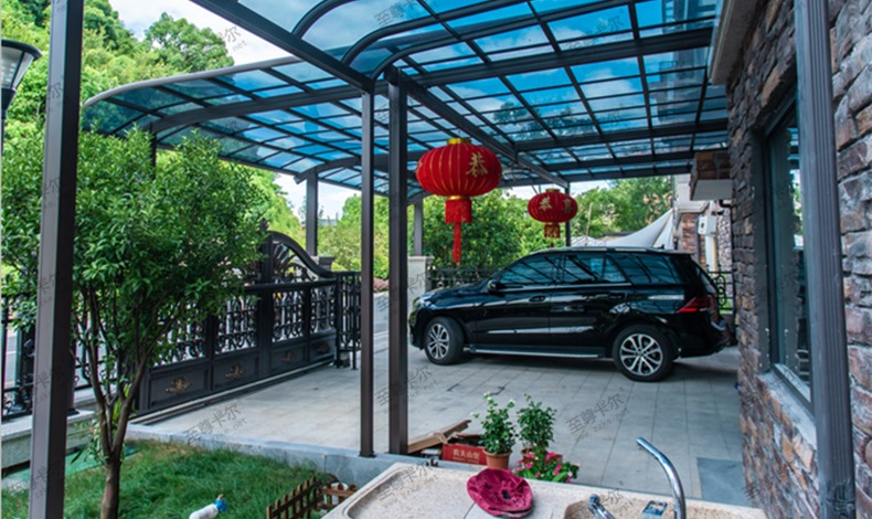 自家一樓院子搭建雨棚？先看完這些雨棚圖片實景！