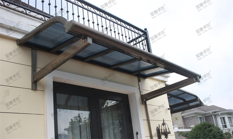 為何大家都選擇在別墅窗戶和陽臺上安裝鋁合金雨棚？