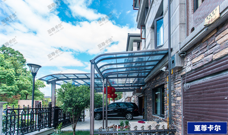 入戶門雨棚這樣裝，實在太實用了