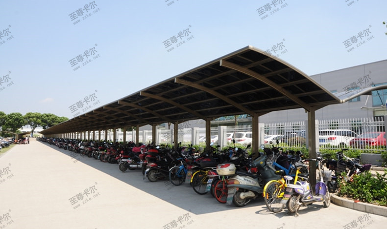 電動車充電車棚類型有哪幾種？用耐力板車棚做有哪些優勢呢？