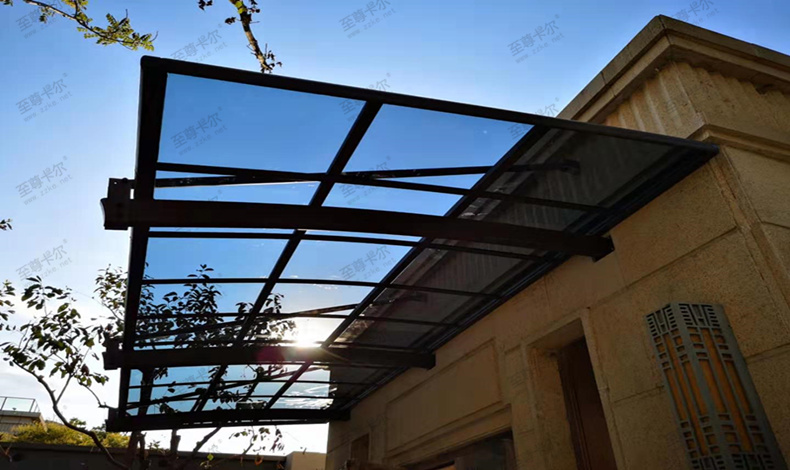 多款鋁合金陽光雨棚圖片，總有一款讓你心動|鋁合金雨棚圖片大全。